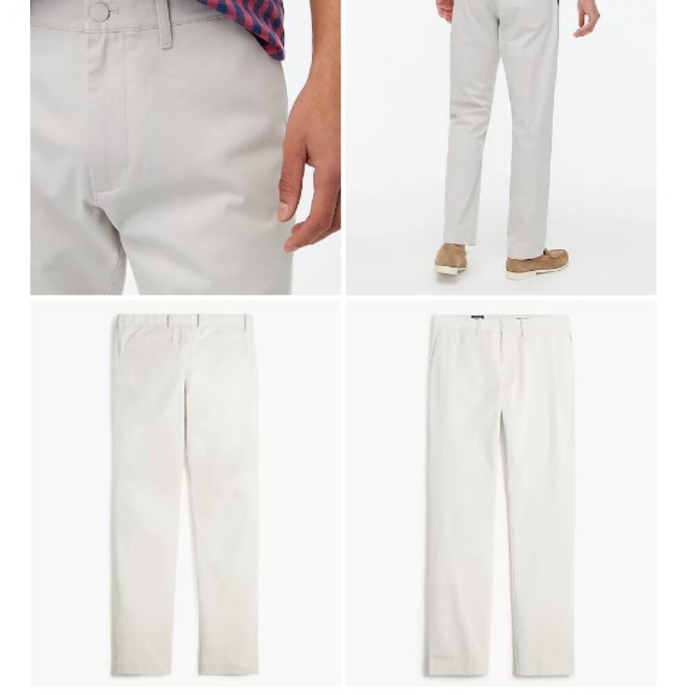 NWT JCrew - Thompson-fit TruTemp365® chino pant size 32x20